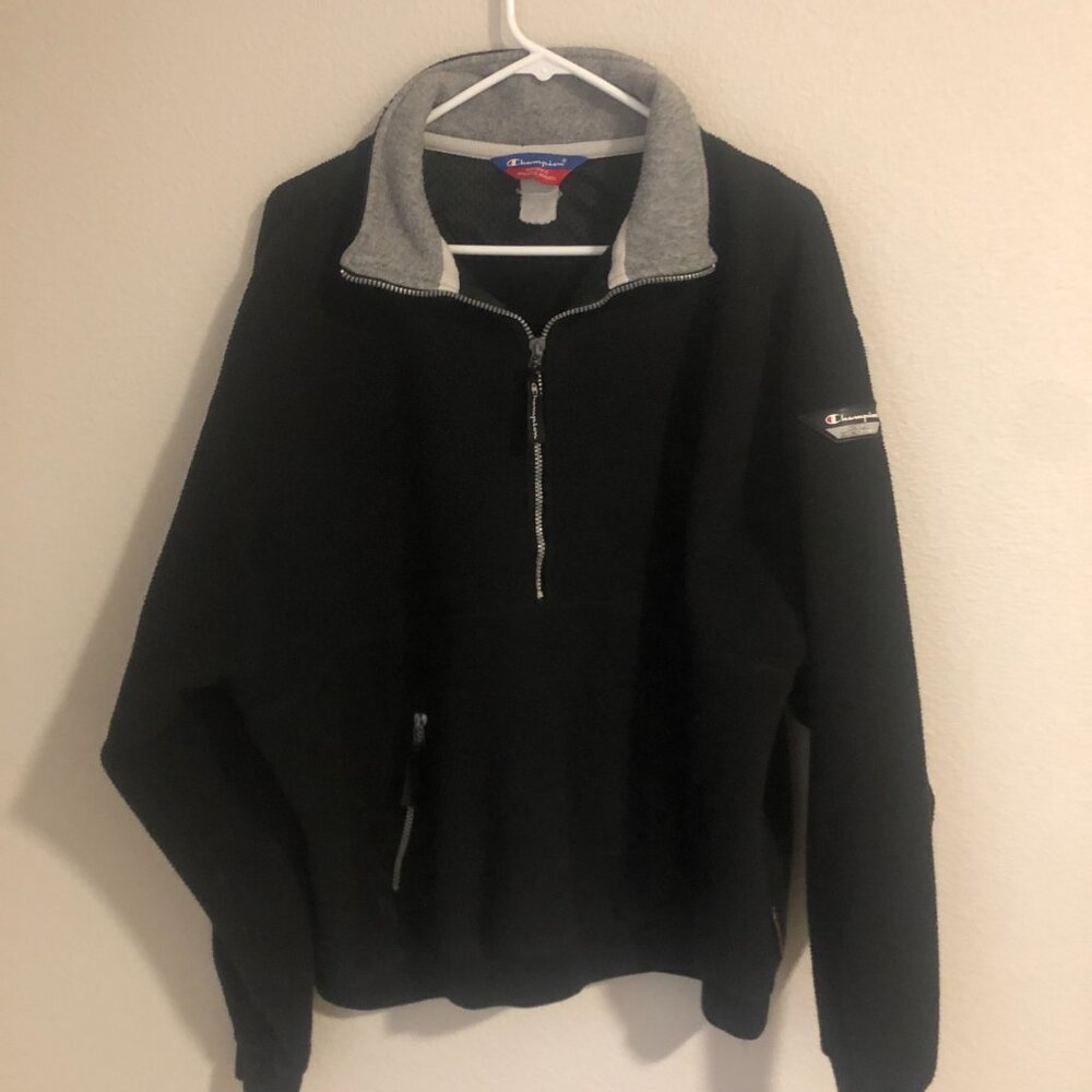 Men's Vintage Champion 1/2 Zip Pullover